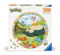 Rundpuzzle Pokémon 500 Teile