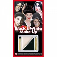 Make-Up Set schwarz/weiß
