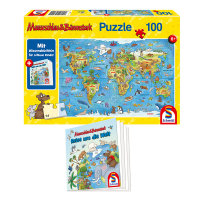 Puzzle Reise um die Welt 100 Teile