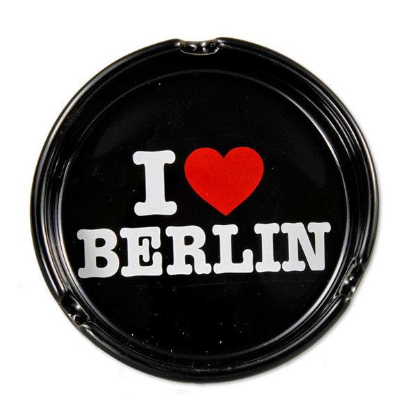 Aschenbecher I Love Berlin Porzellan