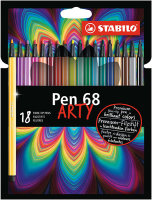 Filzstifte Pen 68 18er ARTY Premium Etui
