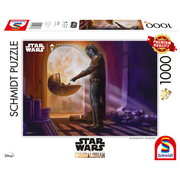 STAR WARS Puzzle The Mandalorian Turning point 1000 Teile