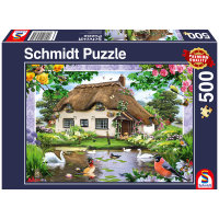 Puzzle Romantisches Landhaus 500 Teile