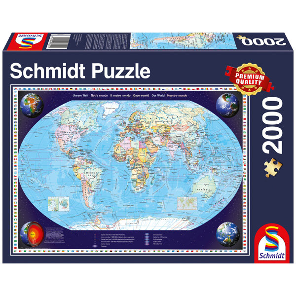 Puzzle Unsere Welt 2000 Teile