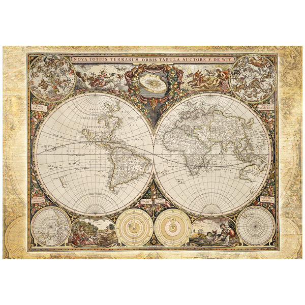 Puzzle Historische Weltkarte 2000 Teile