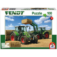 Puzzle 100 Teile Fendt Vario mit Frontlader