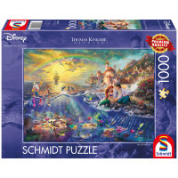 Puzzle Disney Ariel 1000 Teile, T.Kinkade