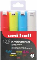 Chalk Marker uni PWE-8K 8mm 4er