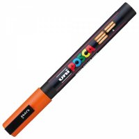 Marker uni POSCA PC-3M 0,9-1,3mm orange
