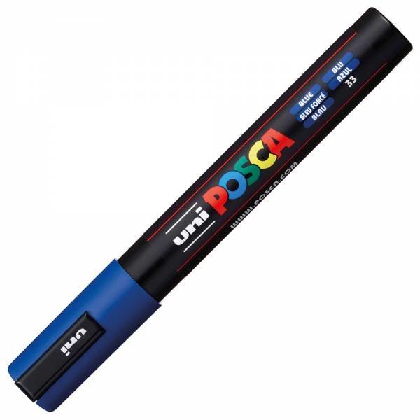 Marker uni POSCA PC-5M 1,8-2,5mm dunkelblau