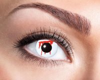 Kontaktlinsen weiß blutunterlaufen