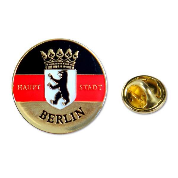 Pin Wappen Berlin mit Krone