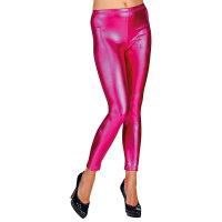Leggings pink metallic Gr.L/XL