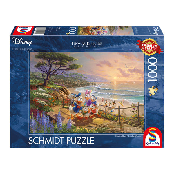 Disney Puzzle Donald & Daisy Duck Day 1000 Teile A Duck Day Afternoon