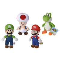 Super Mario Plüsch 20cm 4fach sortiert