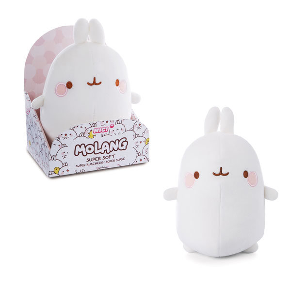 NICI Molang Hase 24cm weiß