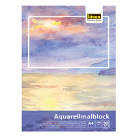 Idena Aquarellmalblock A4 30 Blatt 300g FSC-Mix