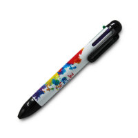 Multi Color Pen Skyline Aquarell