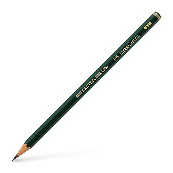 Bleistift Castell 9000 2B Faber-Castell