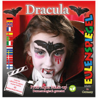 Motivschminke 4 Farben mit Pinsel Dracula