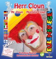 Motivschminke Herr Clown