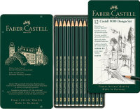 Bleistift Castell 9000 Design Set 12er Etui