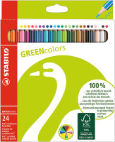 Buntstifte GREENcolors 24er Etui