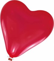 Riesenballon Herz 170cm rot