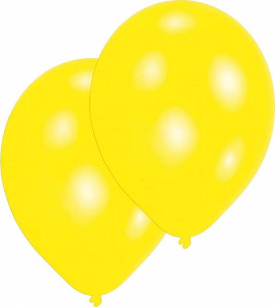 Luftballons 27,5cm gelb 10er