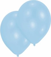 Luftballons 27,5cm hellblau 10er