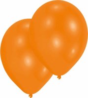 Luftballons 27,5cm orange 10er