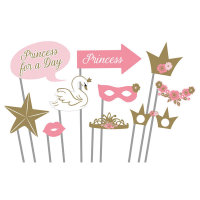 Fotorequisiten Princess for a Day Set 10teilig
