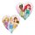 Folienballon Disney Prinzessinnen Herz D43cm