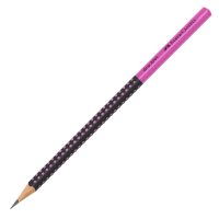 Bleistift Grip 2001 HB schwarz pink