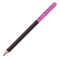 Bleistift Jumbo Grip HB schwarz pink