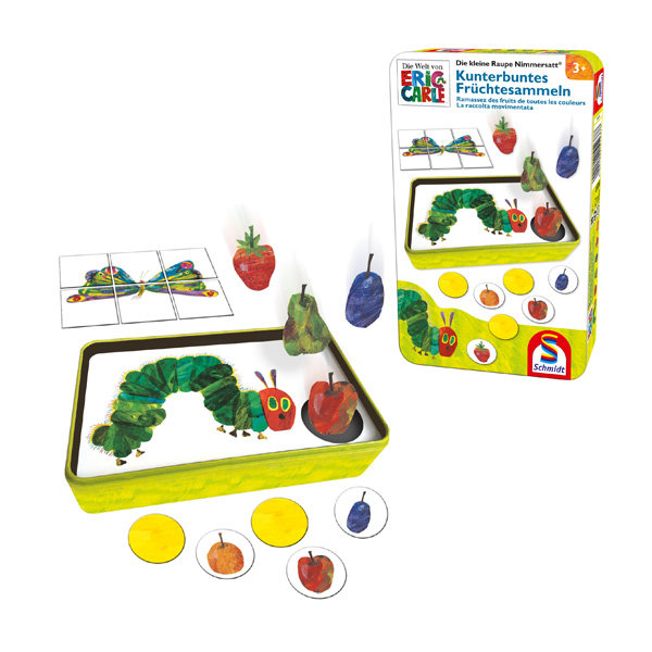 Kompaktspiel Raupe Nimmersatt Kunterbuntes Früchtesammeln