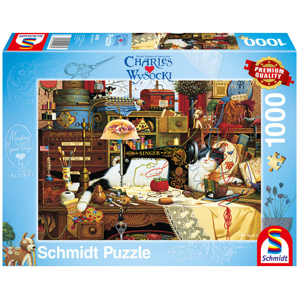 Puzzle Maggie die Chaotin 1000 Teile