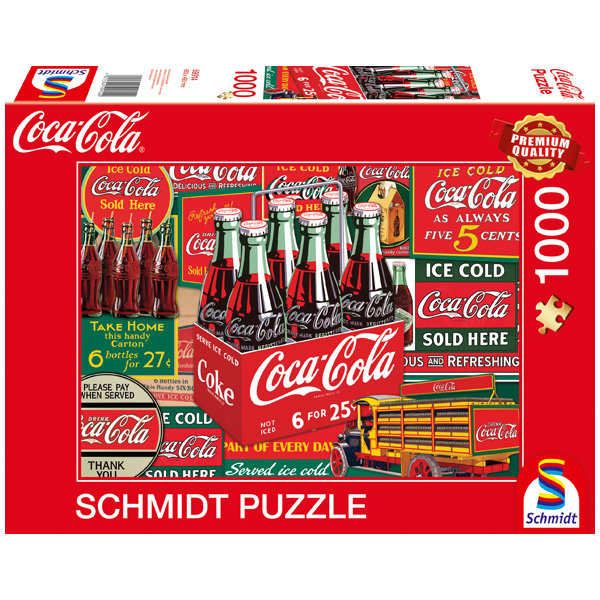 Puzzle Coca Cola Klassiker 1000 Teile