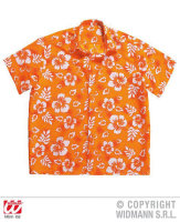 Hawaiihemd Orange, M/L M/L